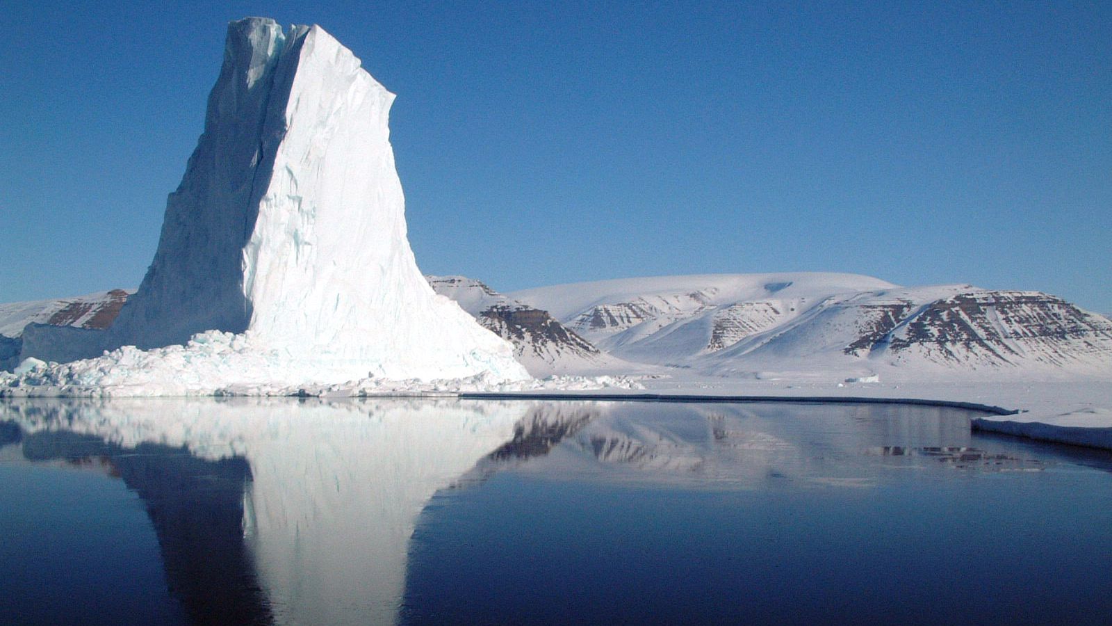 Isen smelter - Læs ved global opvarmning