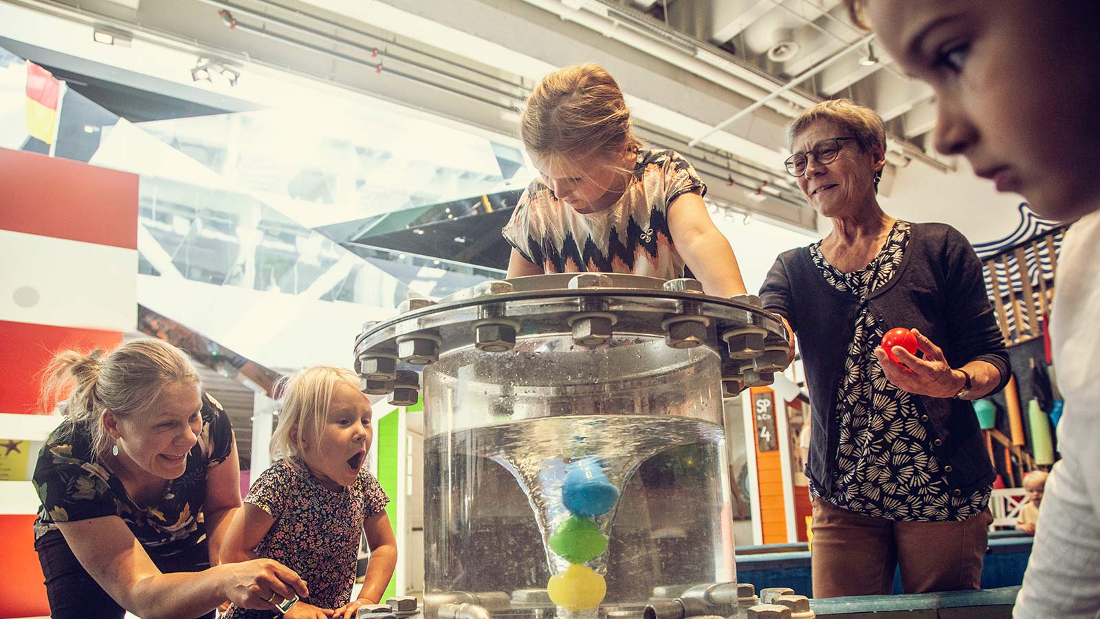 Stranden på Experimentarium. Foto: David Trood.