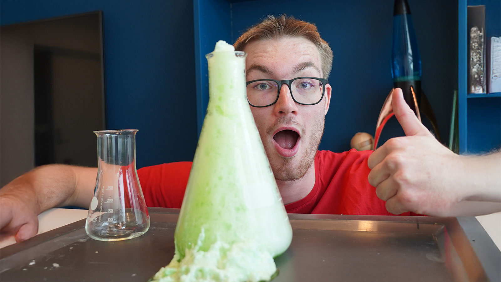 Forsøg med elefanttandpasta